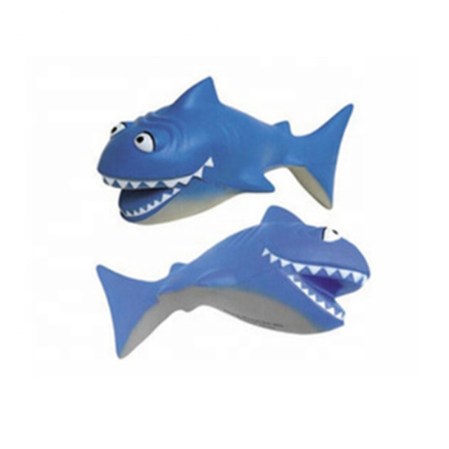 Cartoon Shark Squeeze Reliever Toy